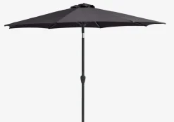 Sombrillas>JYSK HALKSombrilla inclinable HALK Ø300 Gris oscuro