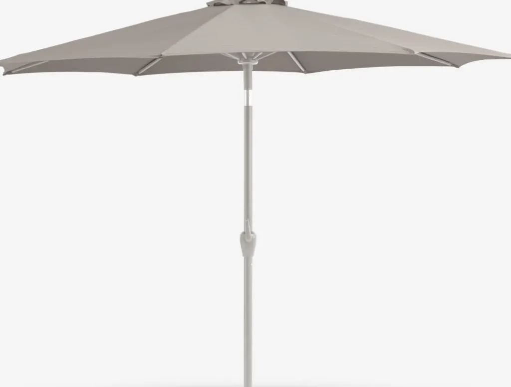 Sombrillas>JYSK HALKSombrilla inclinable HALK Ø300 beis con mástil beis Beige