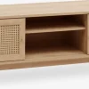 Muebles De TV>JYSK HALMSTADMueble TV HALMSTAD 2 puertas correderas color roble cálido