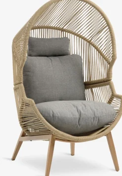 Sillas De Jardín|Muebles De Jardín>JYSK HALVREBENESillón de exterior HALVREBENE Natural