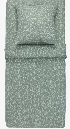 Juegos De Funda Nórdica|Juegos De Sábanas>JYSK HANNABASICJuego de sábanas HANNA 160x240 verde