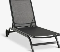Muebles De Jardín|Tumbonas>JUTLANDIA HANSTHOLMTumbona HANSTHOLM A76xL202 Negro
