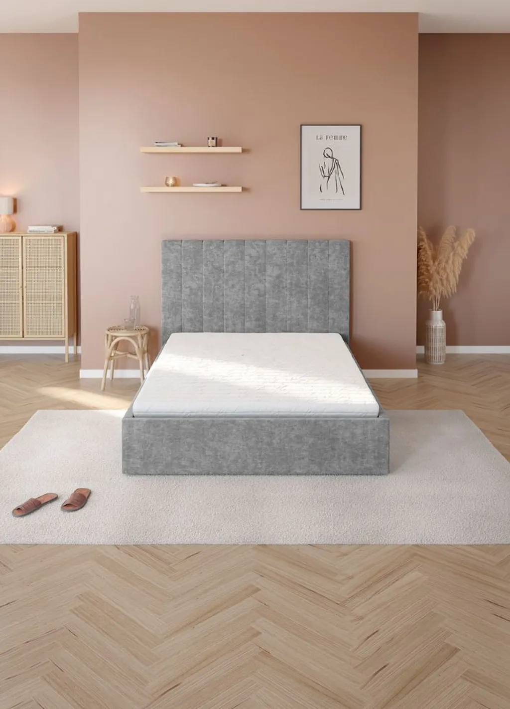 Colchones De Espuma|90 X 190 Cm>JYSK HASLABASICColchón de espuma 135x190cm HASLA Firme