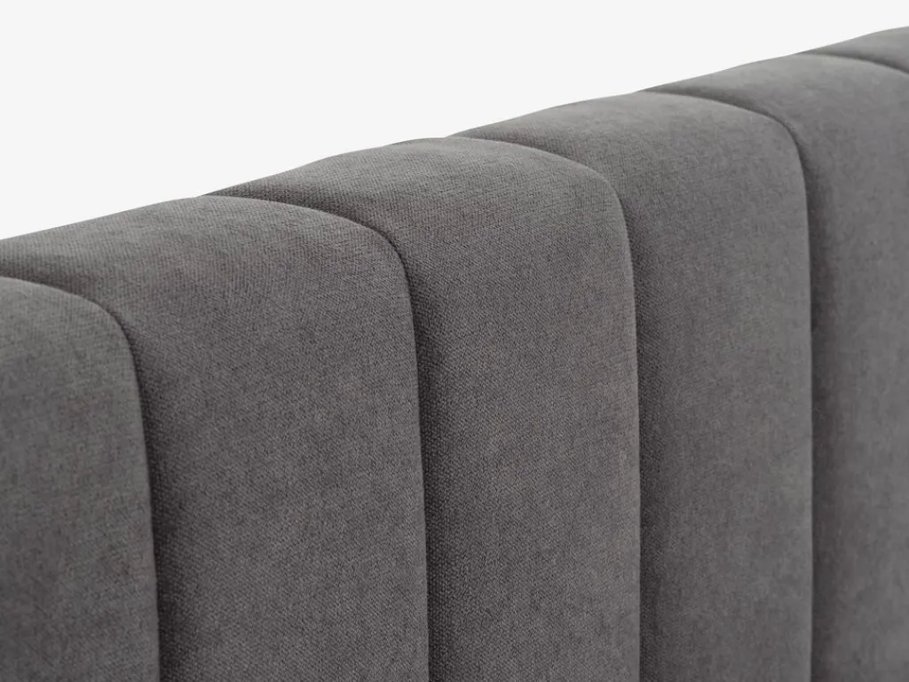 Estructuras De Cama|90 X 190 Cm>JYSK HASLEVEstructura cama HASLEV con almacenaj 90x200 tela gris oscuro