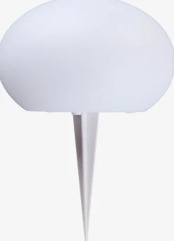 Iluminación Solar>JYSK HAVESANGERLámpara solar HAVESANGER Ø15xA10cm blanco