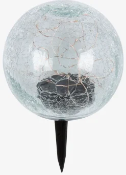 Iluminación Solar>JYSK HAVSVALELámpara solar HAVSVALE Ø15xA25cm transparente
