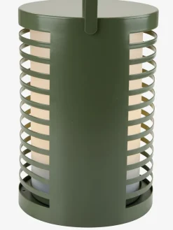 Iluminación Exterior>JYSK HAVTERNELámpara a pilas HAVTERNE Ø16xA22cm verde oliva