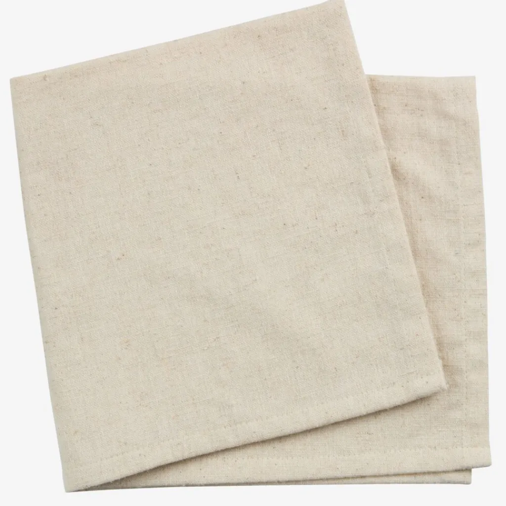 Servilletas De Tela>JYSK HEIFRYTLEServilleta de tela HEIFRYTLE 40x40 Natural