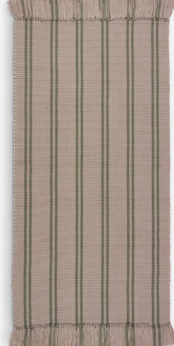 Alfombras Pequeñas|Alfombras>JYSK HEISTARRAlfombra HEISTARR 70x140 arena/oliva oscuro