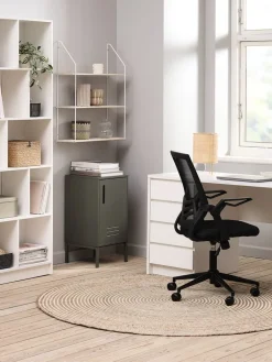 Baldas|Baldas>JYSK HEJLSMINDEEstante de pared HEJLSMINDE 3 estantes blanco/natural Blanco+Natural