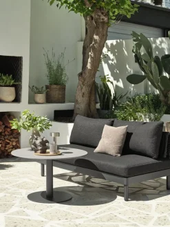 Conjuntos Mesa Y Sillas De Jardín|Muebles De Jardín>JYSK HELAGS + VOSSConjunto jardín HELAGS + VOSS 2 plazas negro