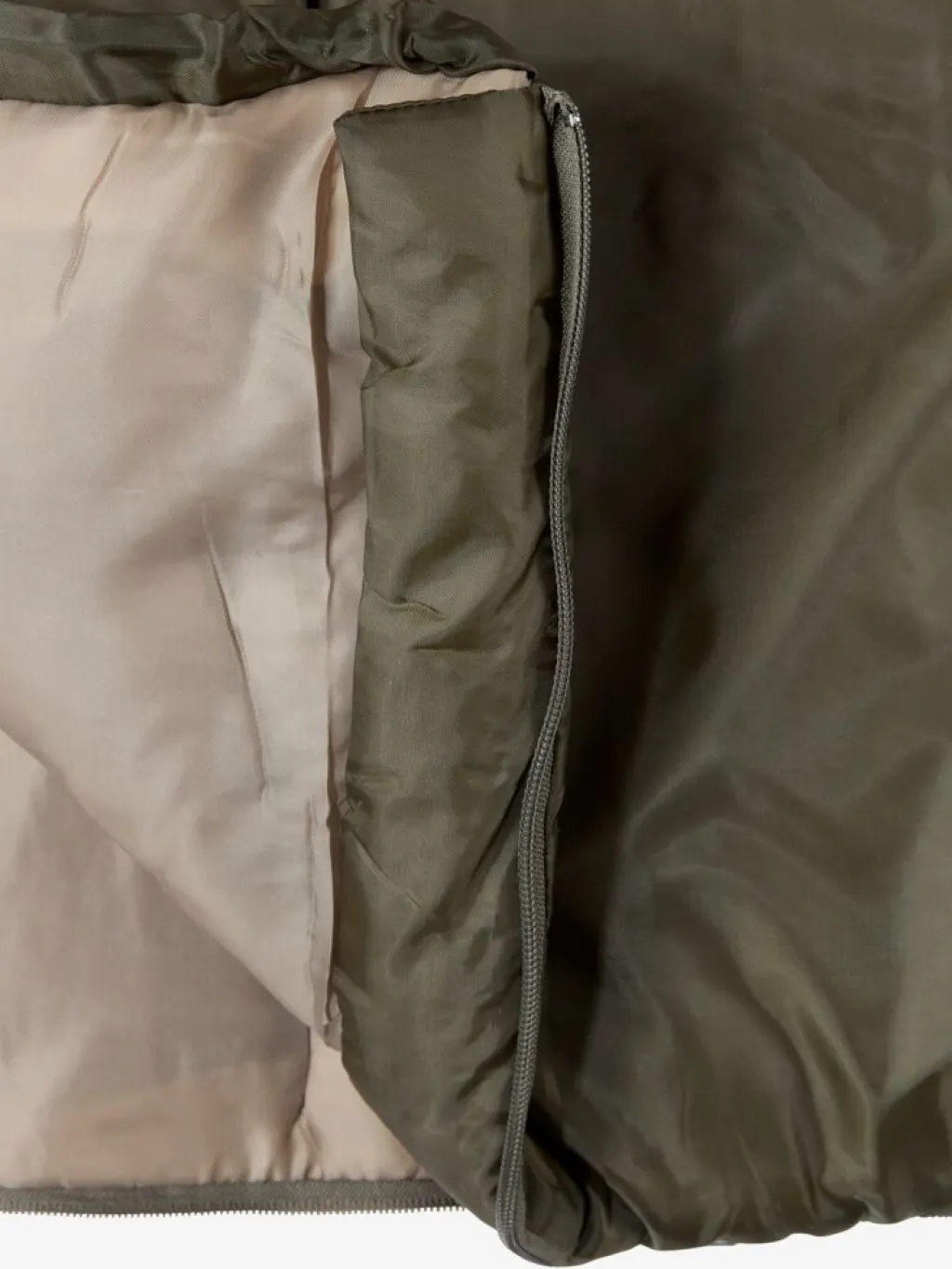 Sacos De Dormir>JYSK HELLASKOGENSaco de dormir HELLASKOGEN A75xL220 caqui