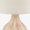 Lámparas>JYSK HELMERLámpara de mesa HELMER Ø17xA32cm natural