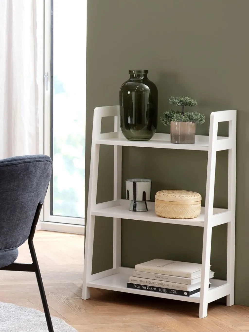 Estanterias Y Librerías|Estanterias Y Librerías>JYSK HERNINGLibrería HERNING 3 estantes blanco