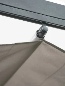Cenadores Y Pérgolas>JYSK HJORTEMOSEPérgola HJORTEMOSE A3xL3xA2,3m gris claro