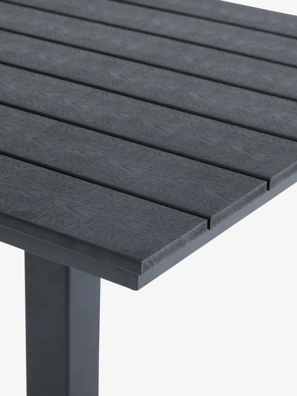 Conjuntos Mesa Y Sillas De Jardín>JYSK HOBRO + ILDERHUSEMesa HOBRO L70 + 2 sillas ILDERHUSE Negro