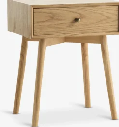Mesitas De Noche|Mesitas De Noche>Royal Oak HOKKSUNDMesita de noche HOKKSUND 1 cajón Roble natural