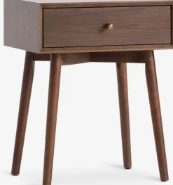 Mesitas De Noche|Mesitas De Noche>Royal Oak HOKKSUNDMesita de noche HOKKSUND 1 cajón Roble oscuro