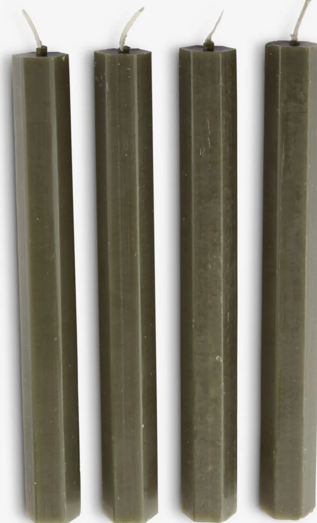 Velas Y Servilletas|Velas Y Servilletas>JYSK HOLMEVelas para candelabro HOLME A20cm oliva 4 unidades Oliva oscuro