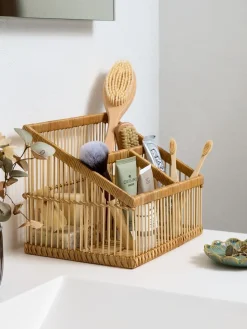 Cuidado Personal|Almacenaje Para El Baño>JYSK HORNDALOrganizador maquillaje HORNDAL 25x20cm bambú