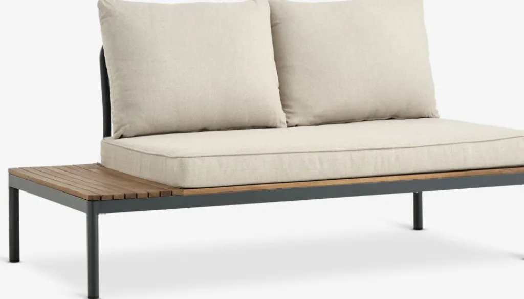 Conjuntos Mesa Y Sillas De Jardín|Muebles De Jardín>JYSK HOUConjunto muebles jardín HOU 2 plazas madera dura