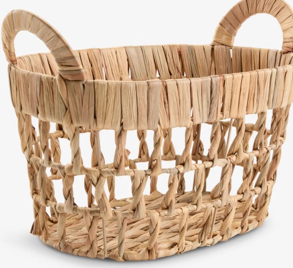 Cuidado Personal|Almacenaje Para El Baño>JYSK HULUCesta HULU A24xL34xA26cm natural