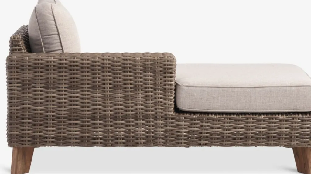 Muebles De Jardín|Tumbonas>JYSK HUSAATumbona HUSAA A88xL162 derecha natural