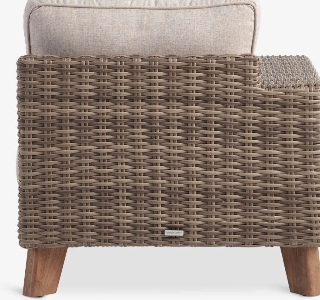 Muebles De Jardín|Tumbonas>JYSK HUSAATumbona HUSAA A88xL162 derecha natural