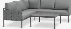 Conjuntos Mesa Y Sillas De Jardín|Muebles De Jardín>JUTLANDIA IANOConjunto muebles jardín IANO 5 plazas gris