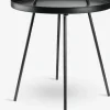 Mesas De Jardín|Muebles De Jardín>JYSK IDREMesa auxiliar IDRE Ø45xA52 negro