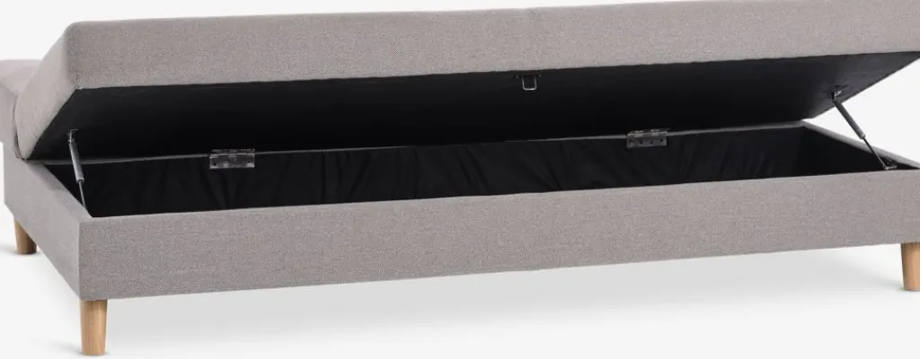 Sofás Cama|Sofás Cama>JYSK ILDVEDSofá cama ILDVED tela beis