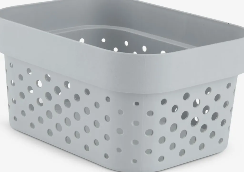 Todas Las Cestas|Almacenaje De Plástico>JYSK INFINITYCesta INFINITY 1,4L plástico Gris