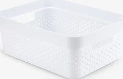 Todas Las Cestas|Almacenaje De Plástico>JYSK INFINITYCesta INFINITY 11L plástico Blanco