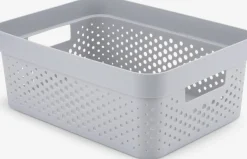 Todas Las Cestas|Almacenaje De Plástico>JYSK INFINITYCesta INFINITY 11L plástico Gris