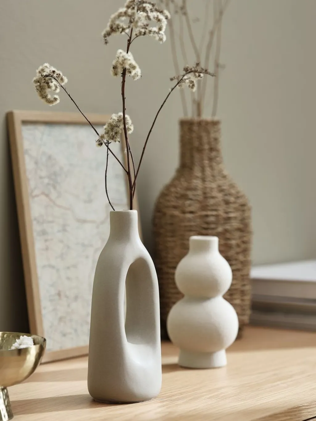Jarrones>JYSK INGEMARJarrón INGEMAR Ø8xA20cm gris