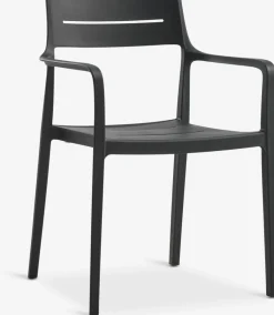 Sillas De Jardín>JYSK INGSTRUPSilla apilable INGSTRUP Negro