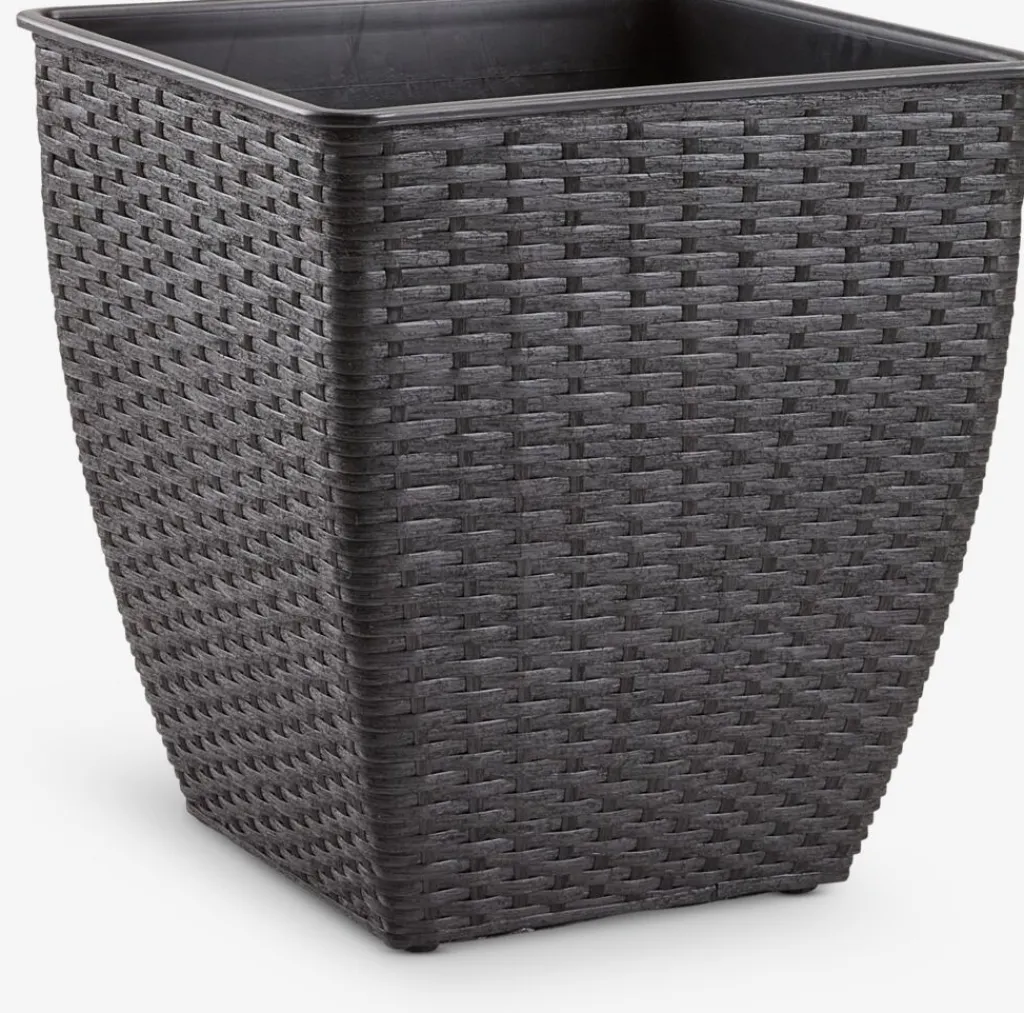 Maceteros>JYSK ISLOMCesto de jardín ISLOM 38x38x39 Negro