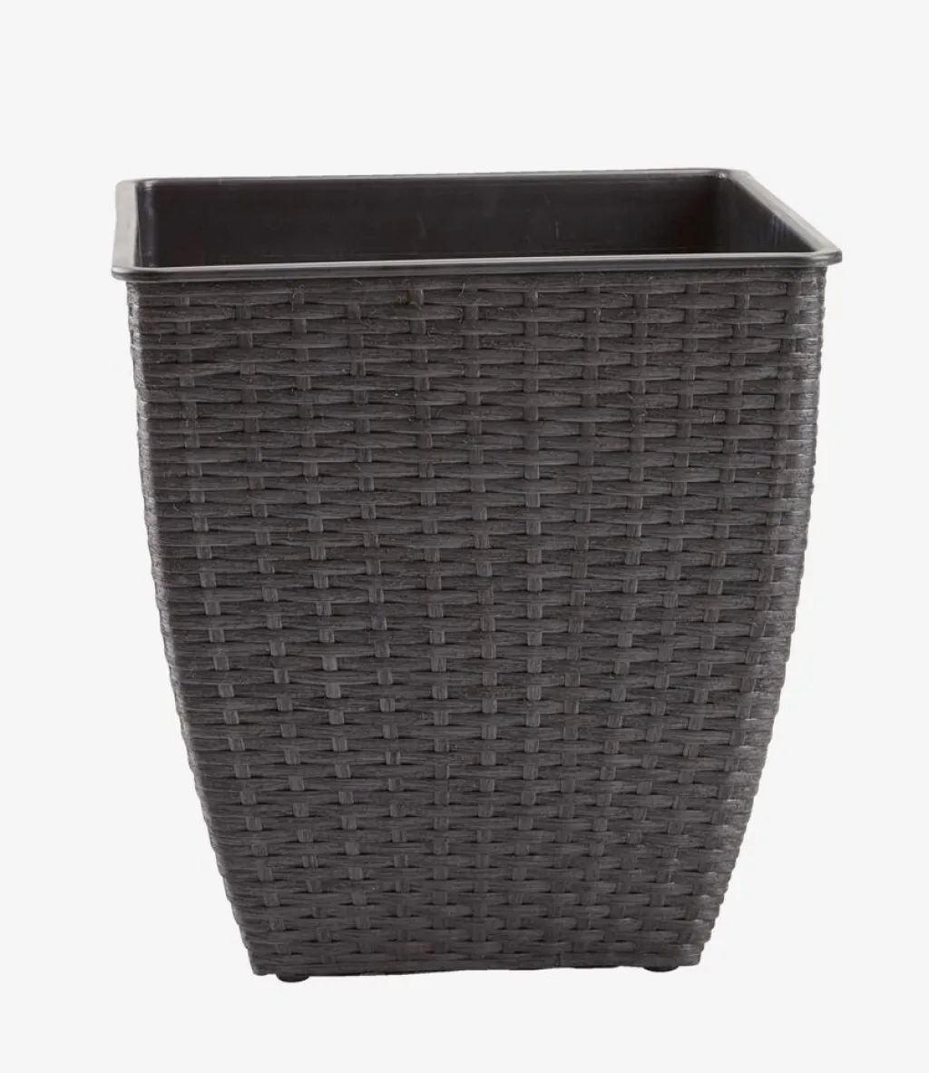 Maceteros>JYSK ISLOMCesto de jardín ISLOM 38x38x39 Negro