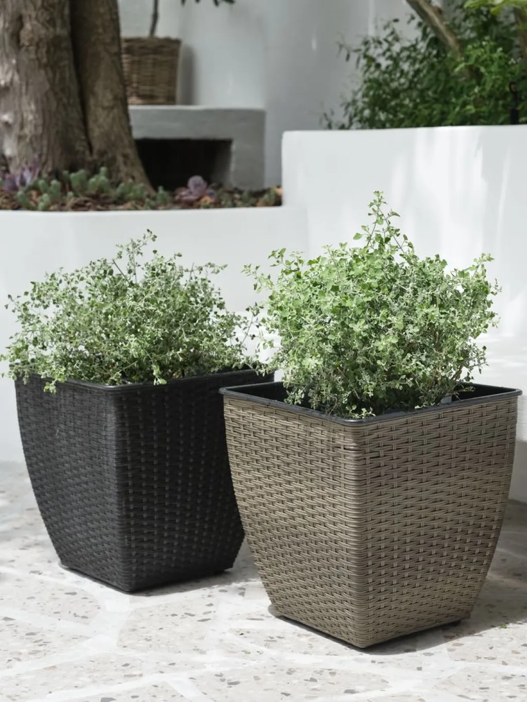 Maceteros>JYSK ISLOMCesto de jardín ISLOM 31x31x32 variado Surtido