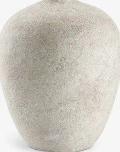 Jarrones>JYSK IVARJarrón IVAR Ø17xA21cm blanco/gris