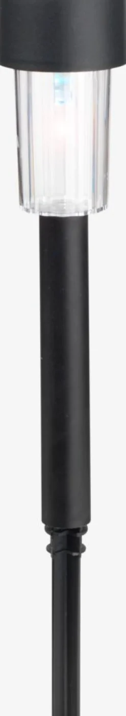 Iluminación Solar>JYSK JAKTFALKLámpara solar JAKTFALK Ø6xA36cm negro