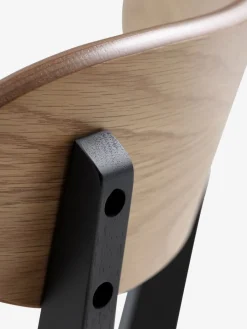 Sillas De Comedor>JYSK JEGINDSilla de comedor JEGIND roble natural /negro