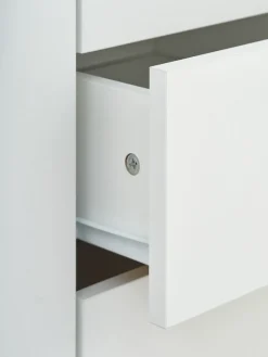 Armarios|Todos Los Armarios>JYSK JENSLEVArmario JENSLEV 144x176 3 puertas 3 cajones Blanco