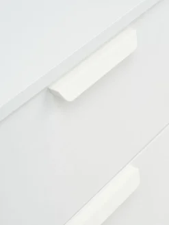Cómodas|Cómodas>JYSK JENSLEVCómoda JENSLEV 4 cajones 1 puerta Blanco