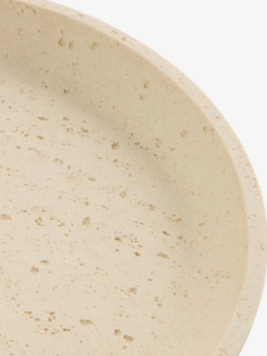 Accesorios Decoracion>JYSK JENSUFFEBandeja decorativa JENSUFFE Ø30xA3cm beis