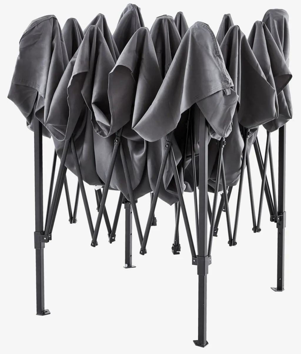 Cenadores Y Pérgolas>JYSK JERUPCenador JERUP A2,7xL2,7xA2,6m gris