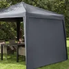 Cenadores Y Pérgolas>JYSK JERUPPanel lateral cenador JERUP A2,65xA2m gris