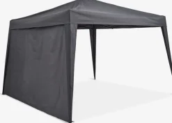 Cenadores Y Pérgolas>JYSK JERUPPanel lateral cenador JERUP A2,65xA2m gris