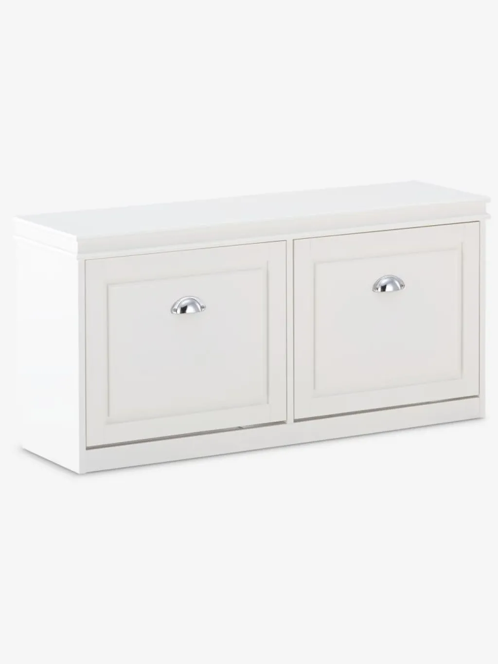Zapateros|Zapateros>JYSK JERUPZapatero/banco JERUP 2 compartimentos blanco