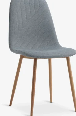 Sillas De Comedor>JYSK JONSTRUPSilla de comedor JONSTRUP /roble natural Azul claro